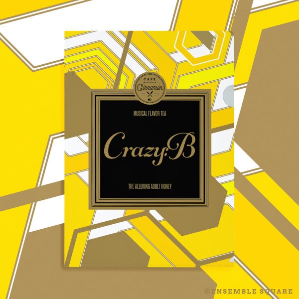 「Flavor card」デザイン クリアファイル <br>［Crazy:B］