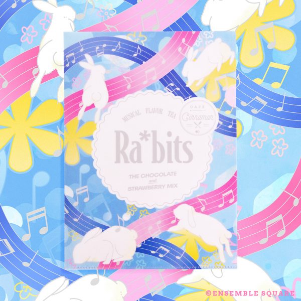 「Flavor card」デザイン クリアファイル<br>［Ra*bits］