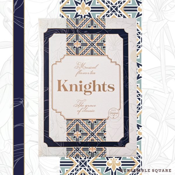 「Flavor card」デザイン クリアファイル<br>［Knights］