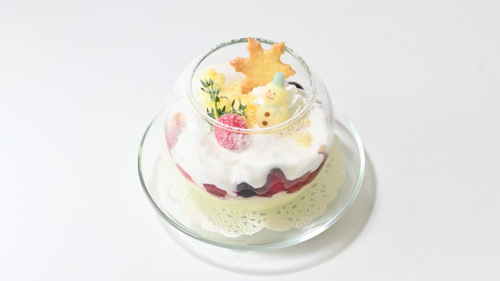 スノードームティラミスパフェ<br>Period：26.01.04 - 26.02.28