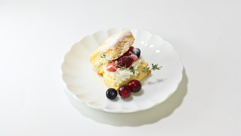 冬のスコーン（ホワイトチョコ＆ジンジャー）