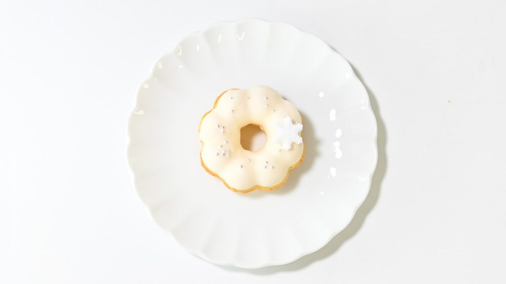 冬のドーナツ（ホワイトスノー）<br>※TAKE OUT