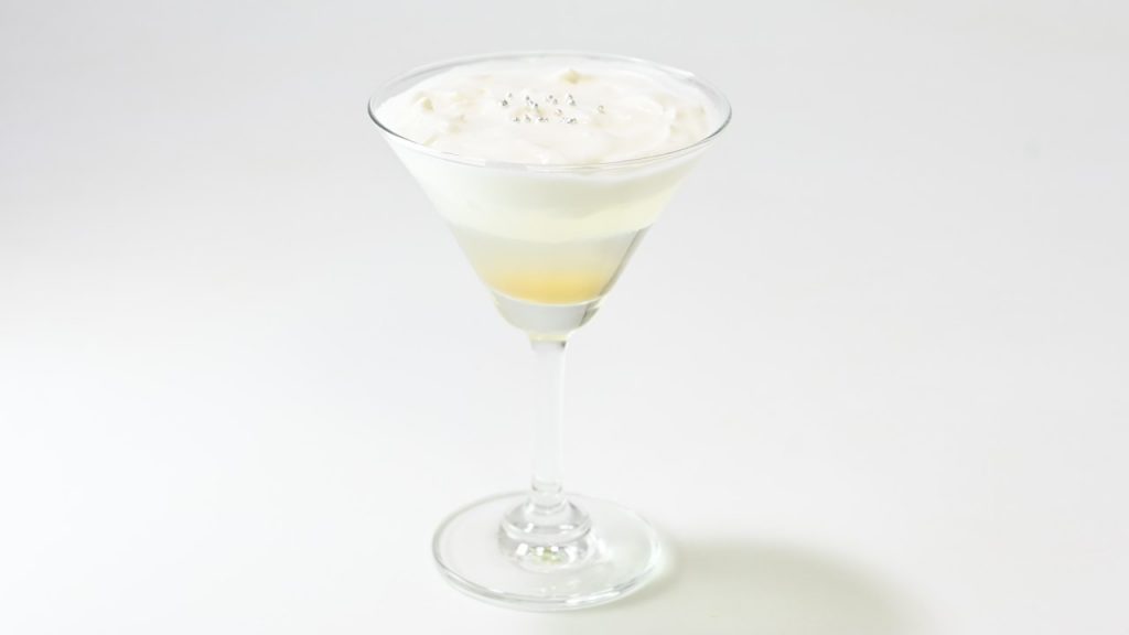 ホワイトスノージンカクテル